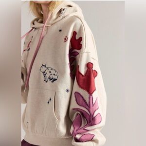 Free People For All Capybara Hoodie SOLD OUT WAITLISTED Size Small